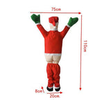 Inflatable Santa Decoration 5 Ft 7 In Movable Arms