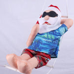 Inflatable Santa Hawaiian Shirt Quick Inflate & Weather-Resistant