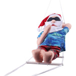 Inflatable Santa Hawaiian Shirt Quick Inflate & Weather-Resistant