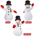 Inflatable Snowman Quick Setup Weather-Resistant & Wind-Stable
