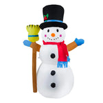 Inflatable Snowman Weatherproof Quick-Inflate Blower