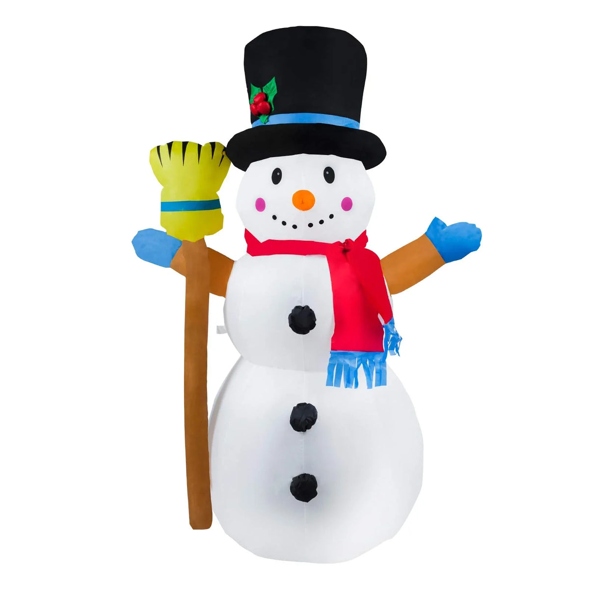 Inflatable Snowman Weatherproof Quick-Inflate Blower