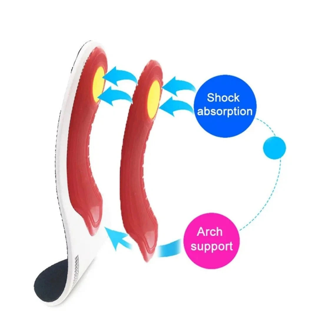 Insoles Orthopedic Arch Support Breathable Foam