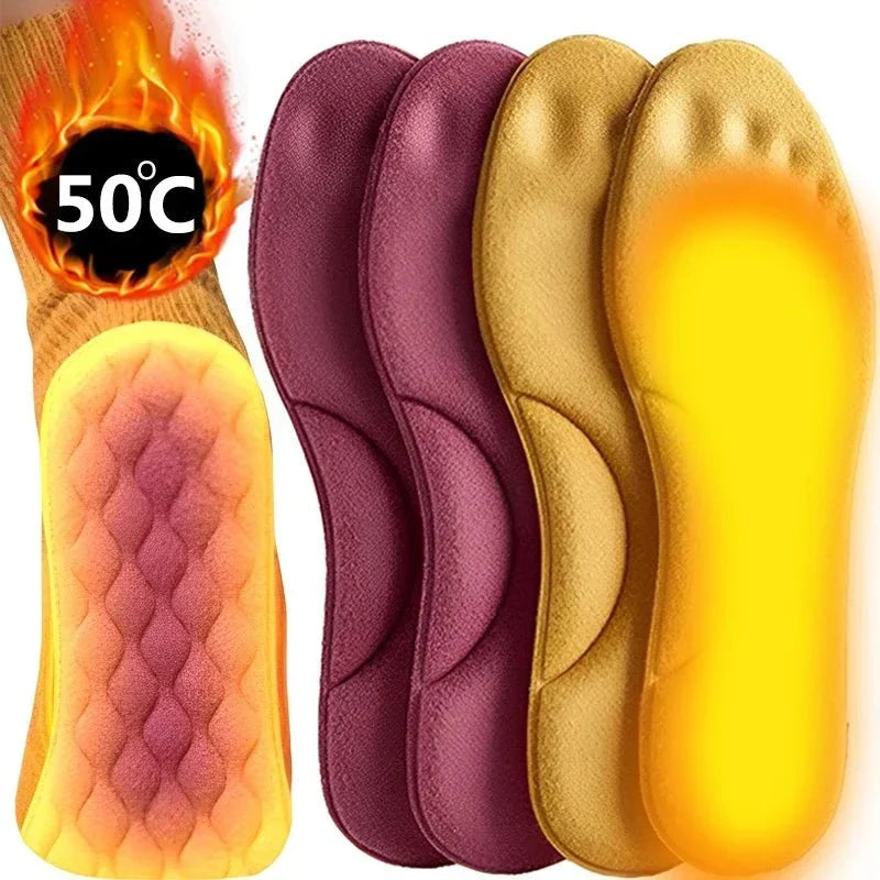 Insoles Self-Heating Cushioned & Reusable