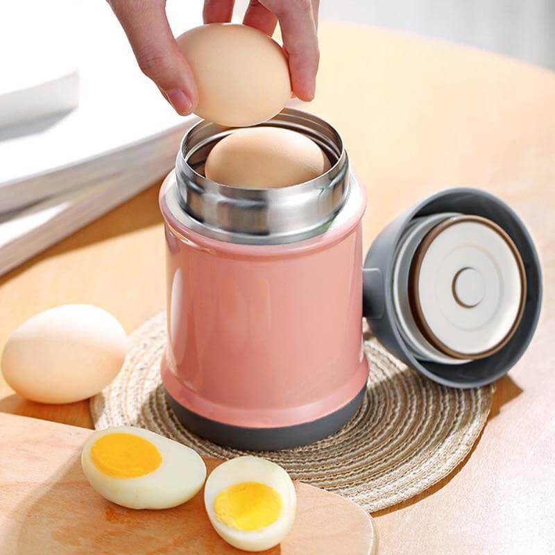 Insulated Lunch Thermos Stainless Steel Double-Wall Leak-Proof