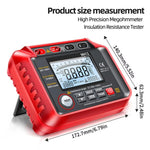 Insulation Tester HD Backlit Data Logging & PI/DAR Analysis