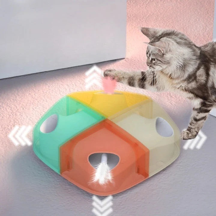 Interactive Cat Toy Rechargeable Type-C Battery Powered