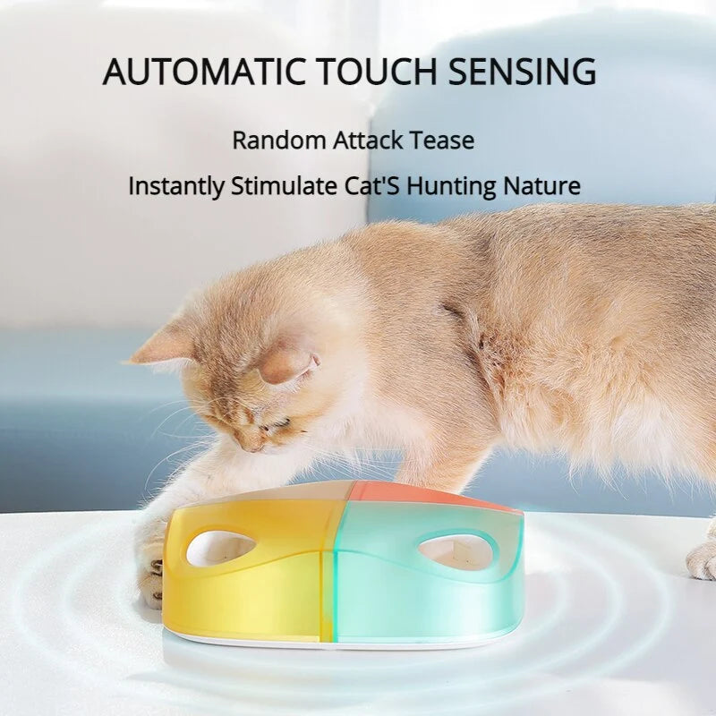 Interactive Cat Toy Rechargeable Type-C Battery Powered