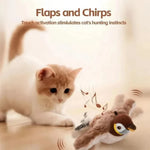 Interactive Plush Cat Toy Realistic Movement & USB Rechargeable