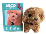 Interactive Plush Puppy Touch-Responsive Tail Wagging