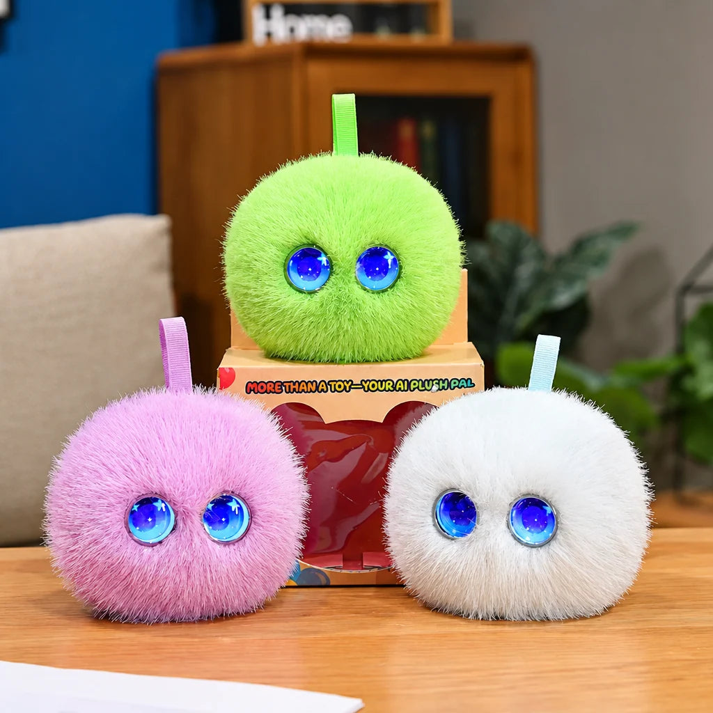 Interactive Plush Toy AI Voice Chat Touch-Responsive Rechargeable Battery