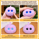 Interactive Plush Toy AI Voice Chat Touch-Responsive Rechargeable Battery