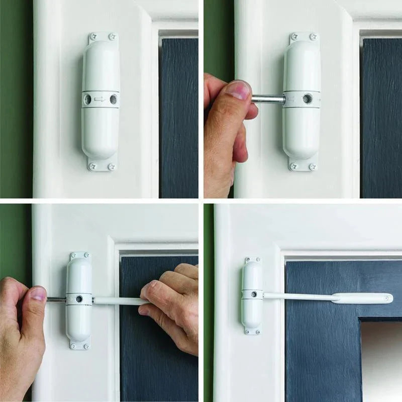 Interior Door Closer Automatic Quiet Cushioned