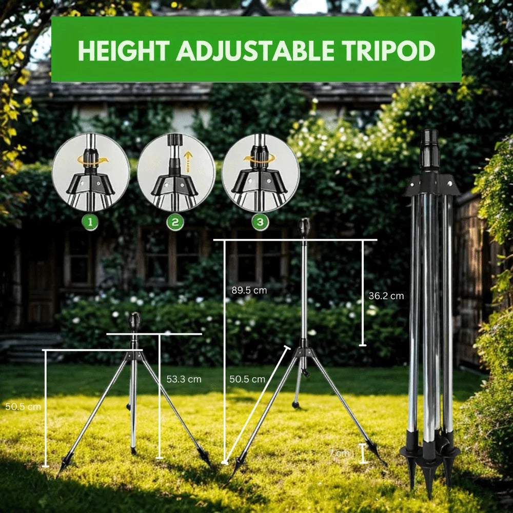Irrigation Sprayer Adjustable 360 Degree Stainless Steel