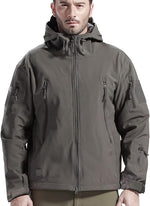 Jacket & Pants Set Waterproof Windproof Fleece-Lined