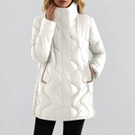Jacket Quilted Lightweight Insulated Stand-Up Collar