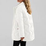 Jacket Quilted Lightweight Insulated Stand-Up Collar