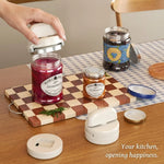 Jar Opener Adjustable Grip Magnetic Storage Base