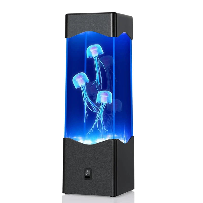 Jellyfish Lamp RGB Color-Changing USB Powered Aquarium Effect