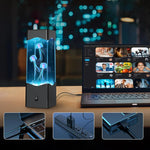 Jellyfish Lamp RGB Color-Changing USB Powered Aquarium Effect