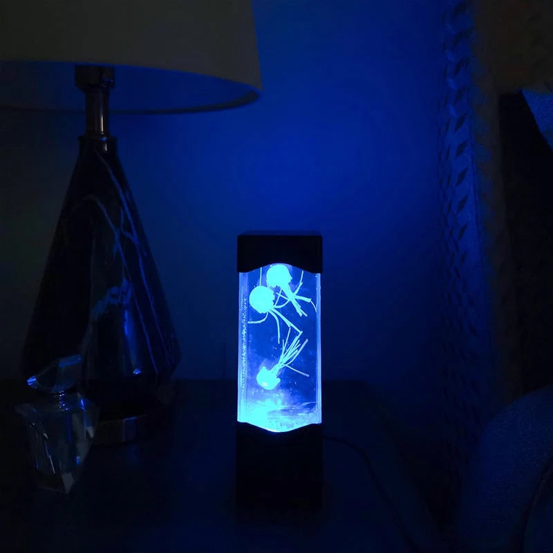 Jellyfish Lamp RGB Color-Changing USB Powered Aquarium Effect