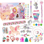 Jewelry Advent Calendar 24-Piece Jewelry & Hair Clip Set