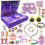 Jewelry Advent Calendar 24-Piece Jewelry & Hair Clip Set