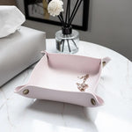 Jewelry & Key Tray PU Leather Foldable Travel Organizer