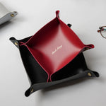 Jewelry & Key Tray PU Leather Foldable Travel Organizer