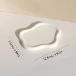 Jewelry Tray Ceramic Cloud-Shaped Small Item Organizer