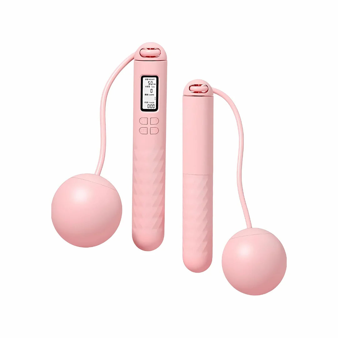 Jump Rope Cordless Weighted Balls & Digital Counter