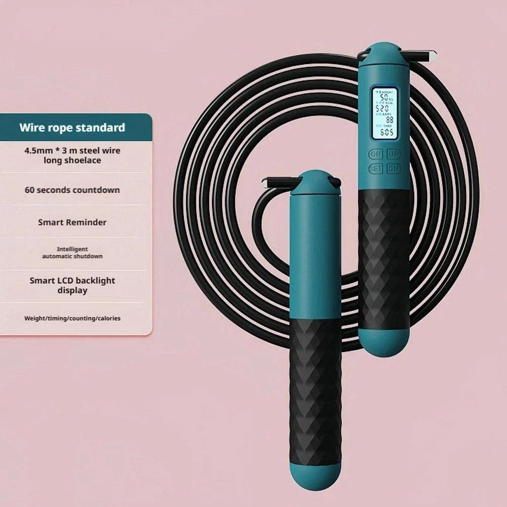 Jump Rope Cordless Weighted Balls Digital Counter