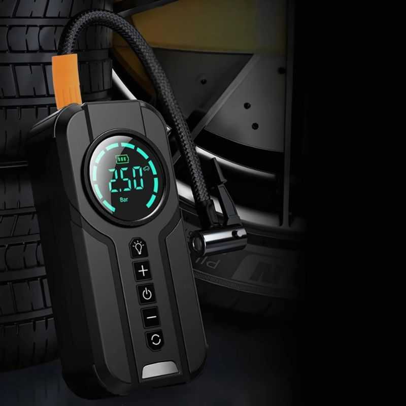 Jump Starter 4-in-1 Portable Tire Inflator Digital Display