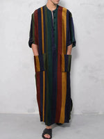 Kaftan Robe Long Sleeve Moisture-Wicking Odor Control