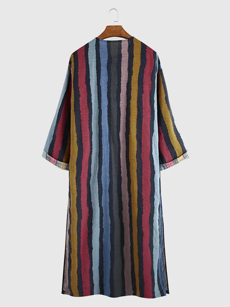 Kaftan Robe Long Sleeve Moisture-Wicking Odor Control