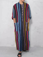 Kaftan Robe Long Sleeve Moisture-Wicking Odor Control