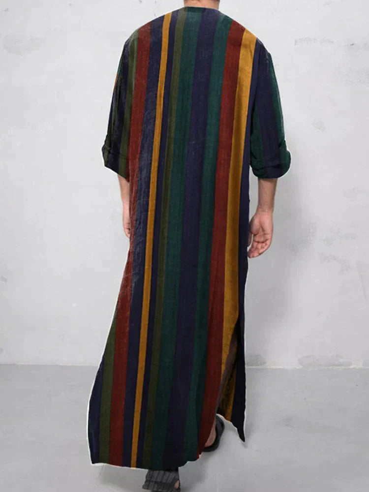 Kaftan Robe Long Sleeve Moisture-Wicking Odor Control