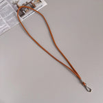 Key Holder Strap Leather Metal Clasp Lightweight