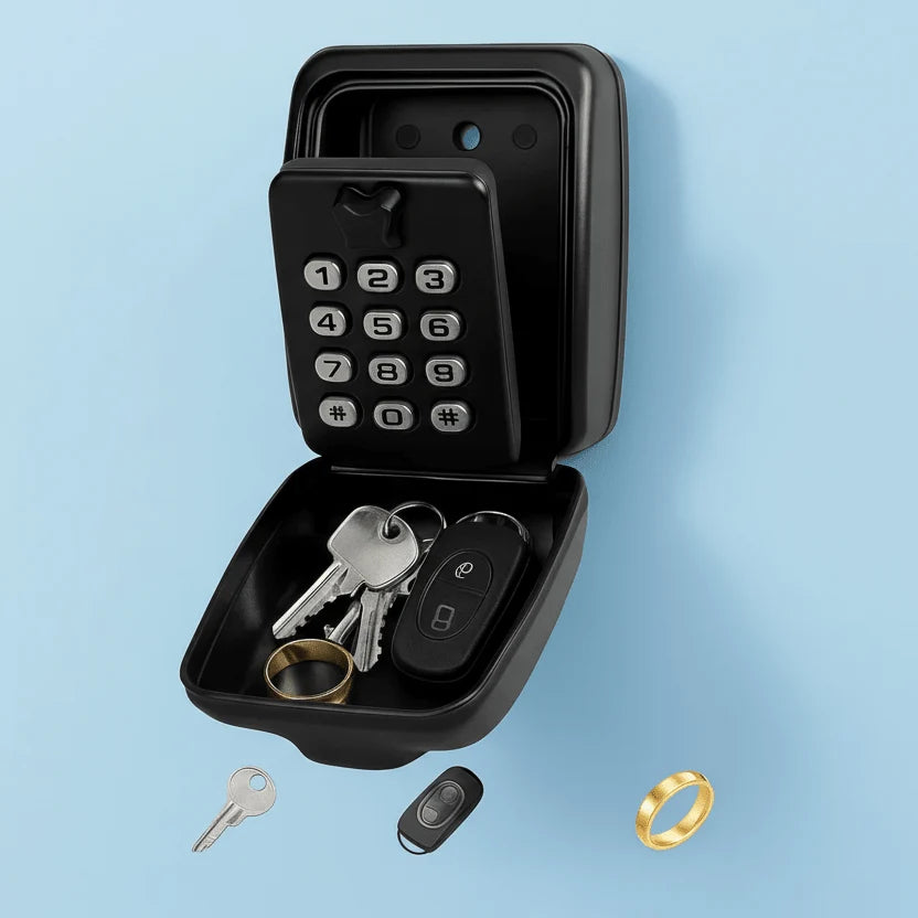 Key Safe Weatherproof Zinc Alloy Outdoor Mountable