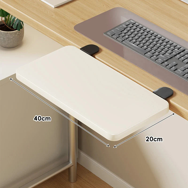 Keyboard Tray Under-Desk Sliding Clamp-On Mount