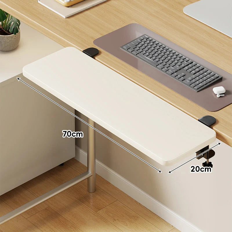 Keyboard Tray Under-Desk Sliding Clamp-On Mount