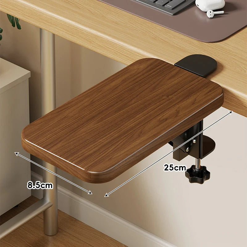 Keyboard Tray Under-Desk Sliding Clamp-On Mount