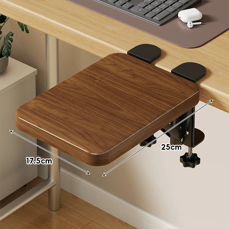 Keyboard Tray Under-Desk Sliding Clamp-On Mount