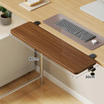 Keyboard Tray Under-Desk Sliding Clamp-On Mount