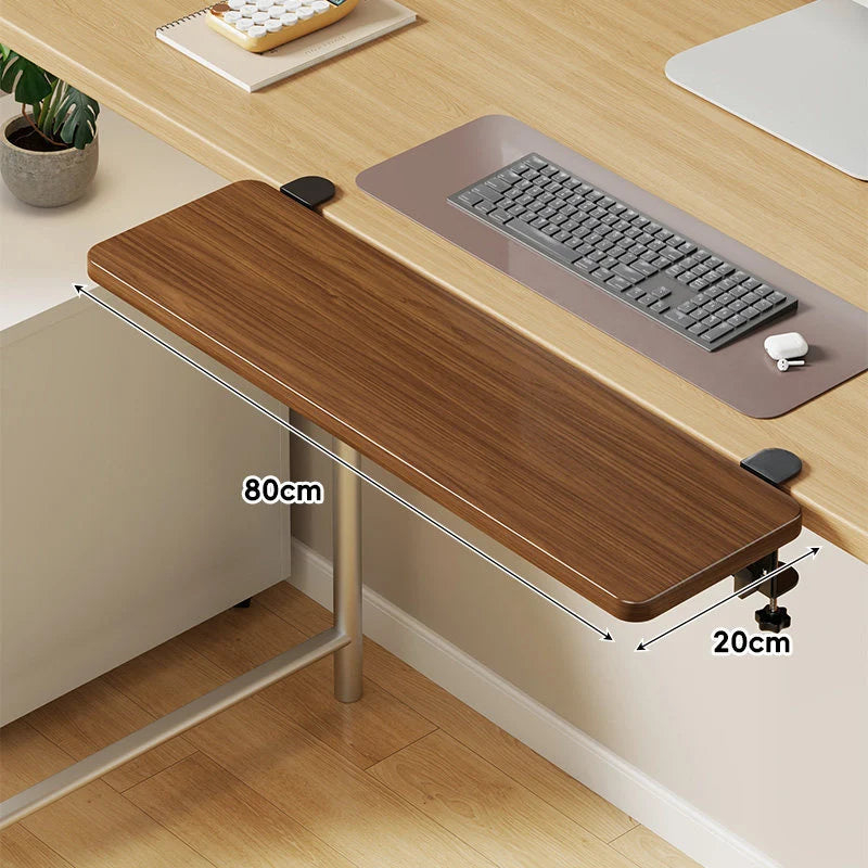 Keyboard Tray Under-Desk Sliding Clamp-On Mount