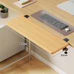 Keyboard Tray Under-Desk Sliding Clamp-On Mount