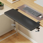 Keyboard Tray Under-Desk Sliding Clamp-On Mount