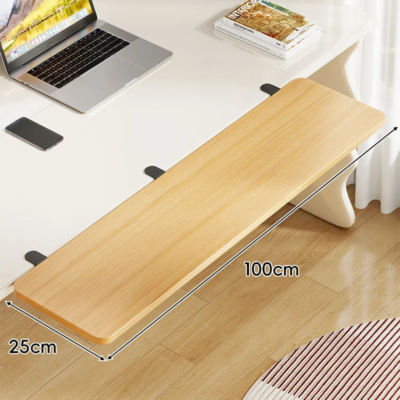 Keyboard Tray Under-Desk Sliding Clamp-On Mount