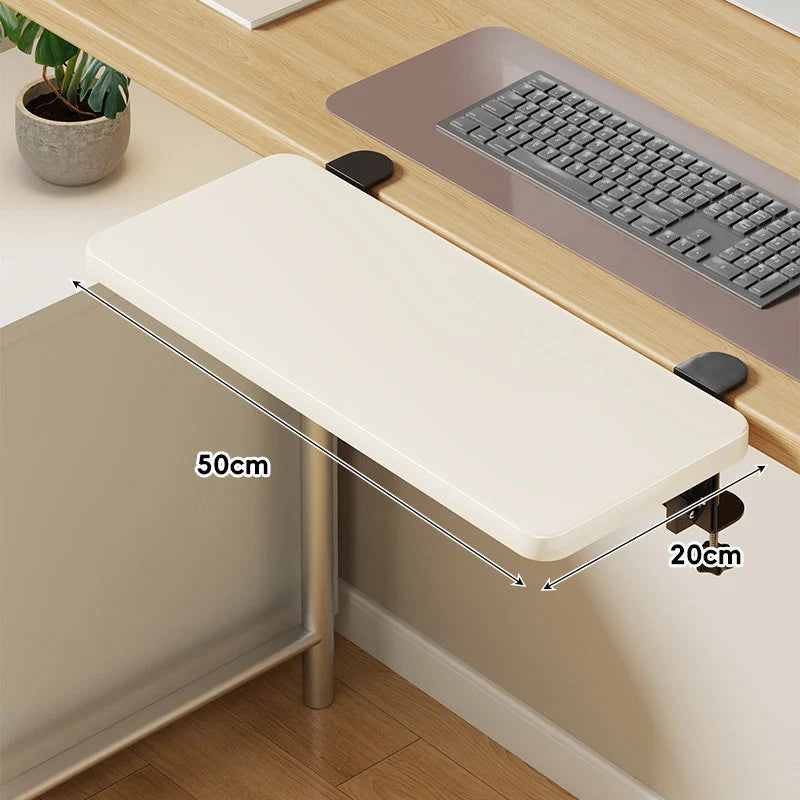 Keyboard Tray Under-Desk Sliding Clamp-On Mount