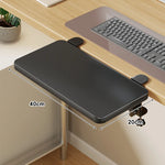 Keyboard Tray Under-Desk Sliding Clamp-On Mount